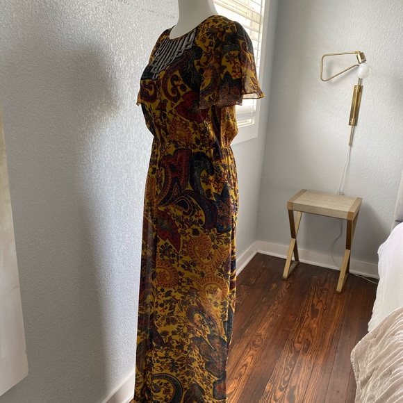 Anthropologie beaded jumpsuit - Picture 3 of 5